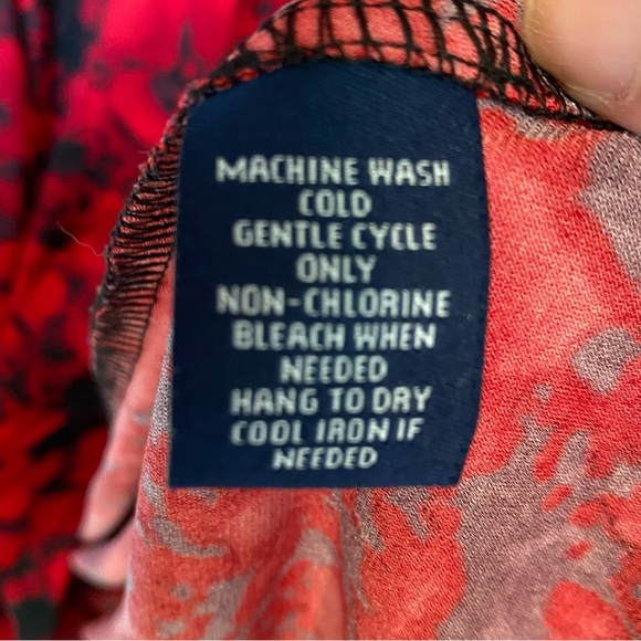 2000s Chaps Floral Dress - Picture 5 of 5